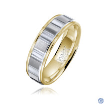 CrownRing Gold Men's Wedding Band