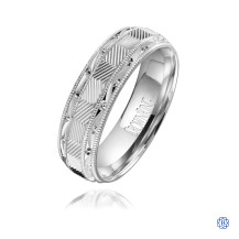 CrownRing Gold Men's Wedding Band