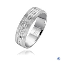 CrownRing Gold Men's Wedding Band