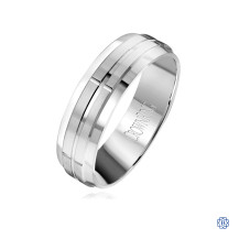 CrownRing Gold Men's Wedding Band