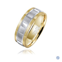 CrownRing Gold Men's Wedding Band