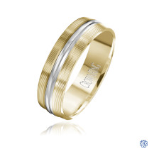 CrownRing Gold Men's Wedding Band