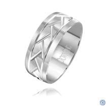 CrownRing Gold Men's Wedding Band