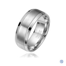 CrownRing Gold Men's Wedding Band