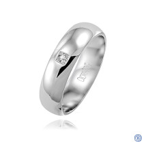 CrownRing Gold with Diamond Men's Wedding Band