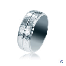 CrownRing Gold Men's Wedding Band