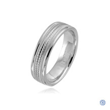 CrownRing Gold Men's Wedding Band