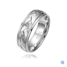 CrownRing Gold Men's Wedding Band