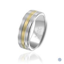 CrownRing Gold Men's Wedding Band