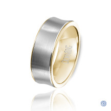 CrownRing Gold Men's Wedding Band