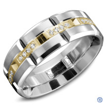 Carlex Gold with Diamond Wedding Band