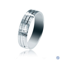 CrownRing Gold Men's Wedding Band