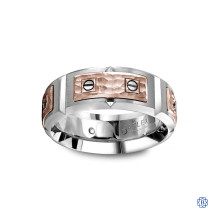 Carlex Gold Men's Wedding Band
