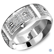 Carlex Gold with Diamond Wedding Band