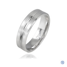 CrownRing Gold Men's Wedding Band