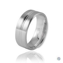 CrownRing Gold Men's Wedding Band