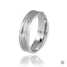 CrownRing Gold Men's Wedding Band