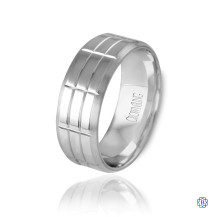 CrownRing Gold Men's Wedding Band