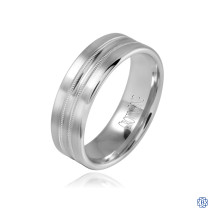 CrownRing Gold Men's Wedding Band