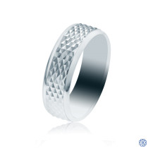 CrownRing Gold Men's Wedding Band