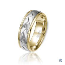 CrownRing Gold Men's Wedding Band