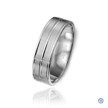 CrownRing Gold Men's Wedding Band