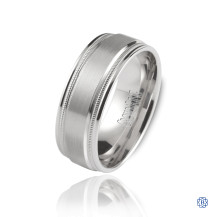 CrownRing Gold Men's Wedding Band