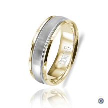 CrownRing Gold Men's Wedding Band
