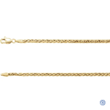 Wheat Style Gold Chain